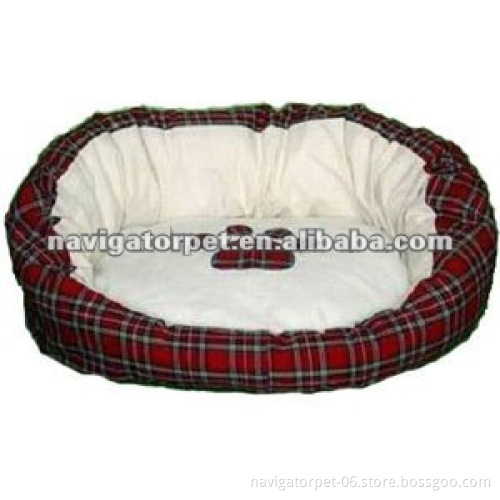 Suede Pet Bed with removable inner cushion